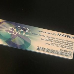 Matrix Black Ash Gloss Sync Hair Gloss